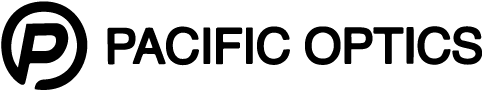 pacific optics logo black